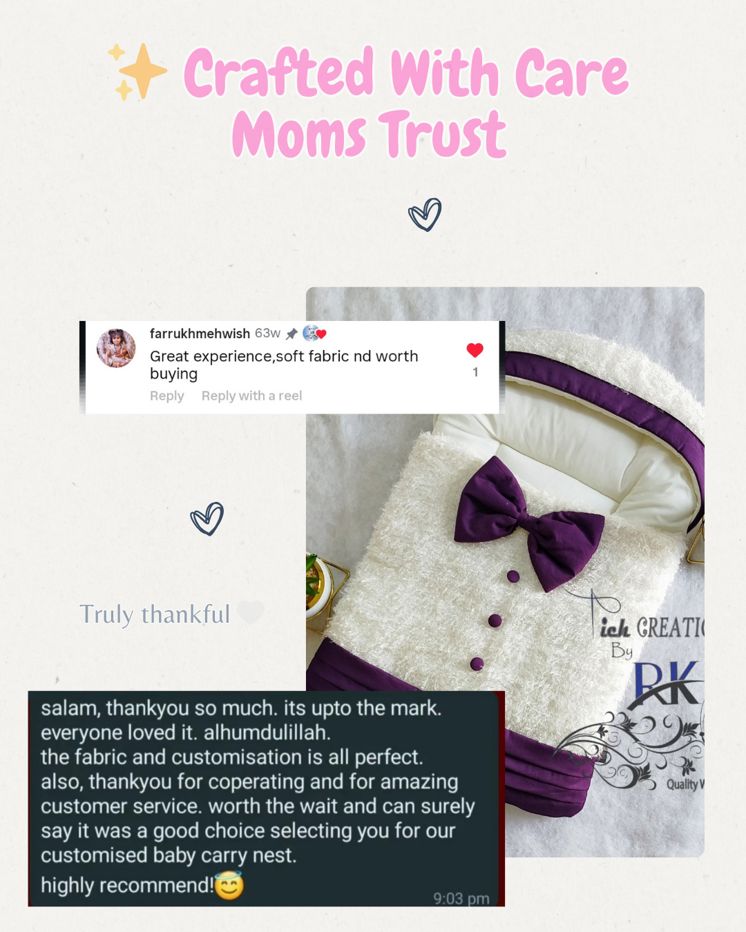 Crafted With Care, MOM'S Trust